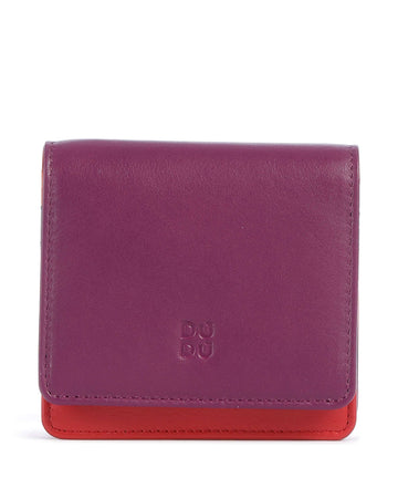 DuDu Bags Flores RFID Portafoglio fuchsia