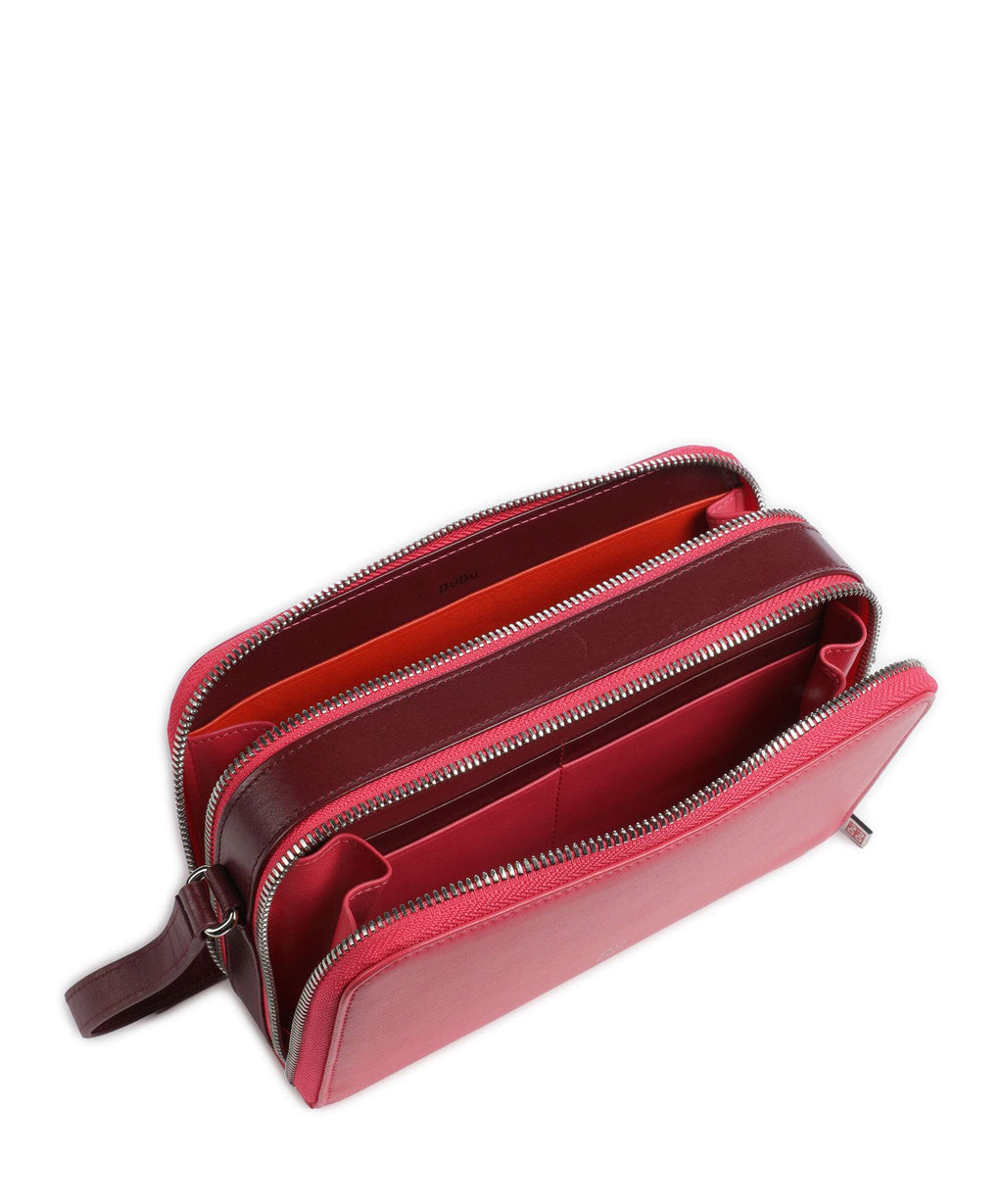 DuDu Bags Inés Crossbody bag raspberry