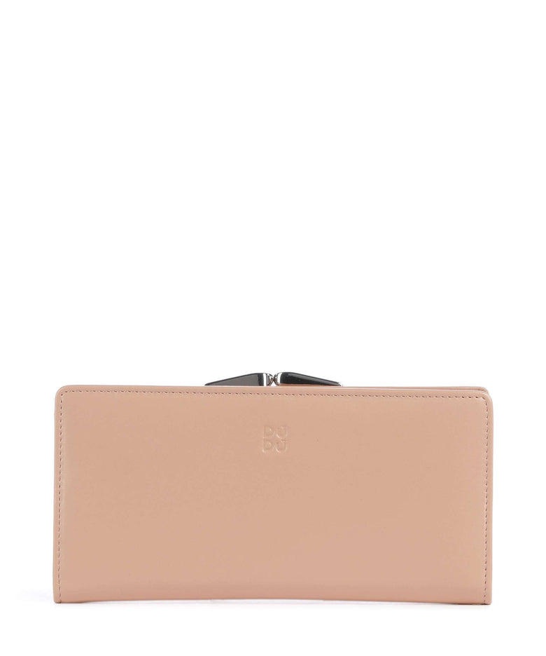 DuDu Bags Chiloè Wallet rosa cipria