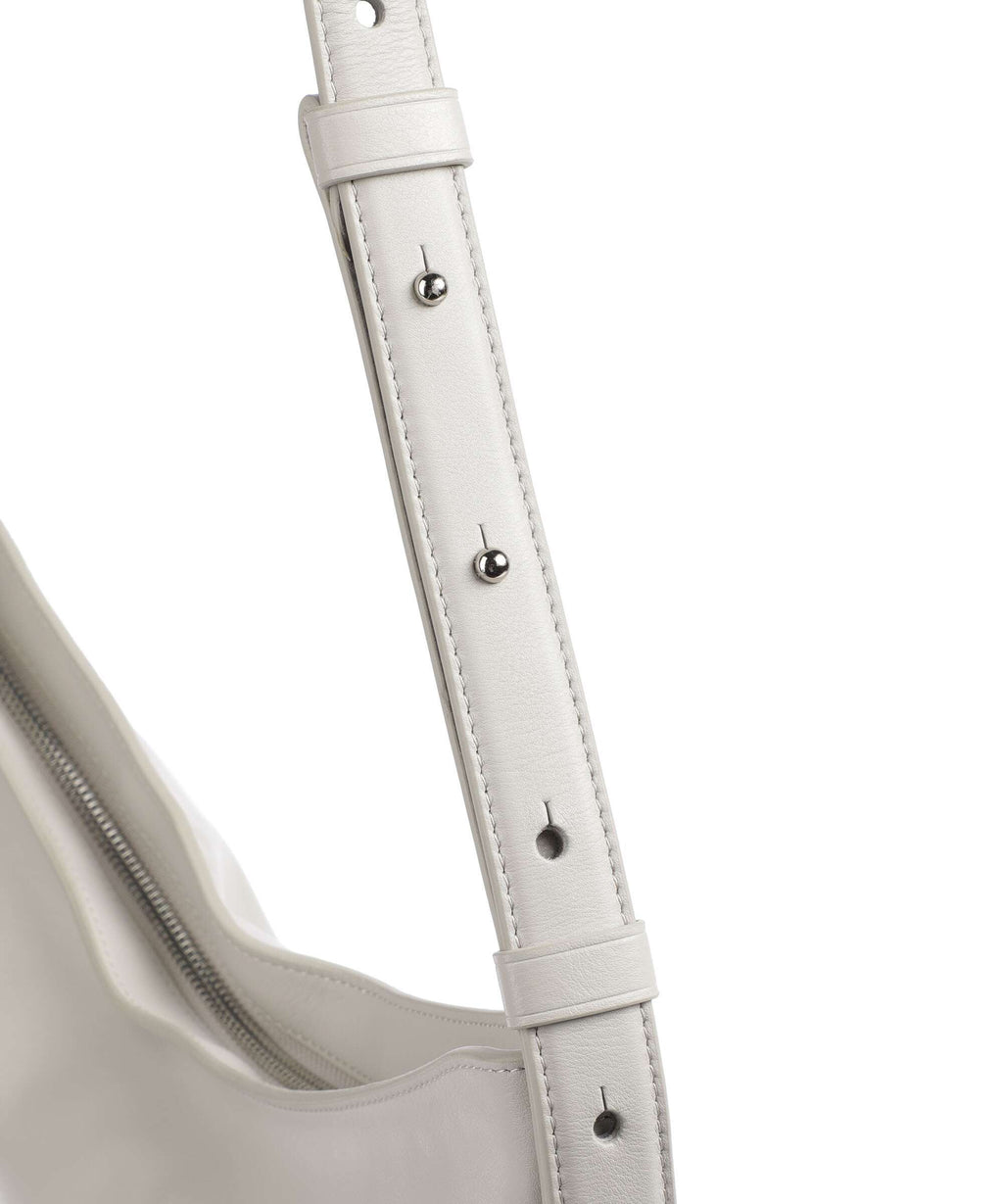 DuDu Bags Sylvie Hobo bag pearl grey