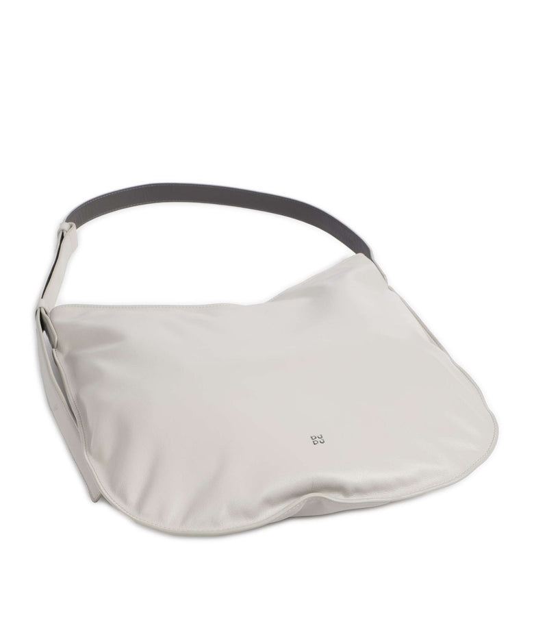 DuDu Bags Sylvie Hobo bag pearl grey