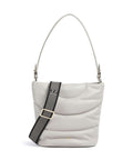 DuDu Bags Barbara M. Bucket bag pearl grey