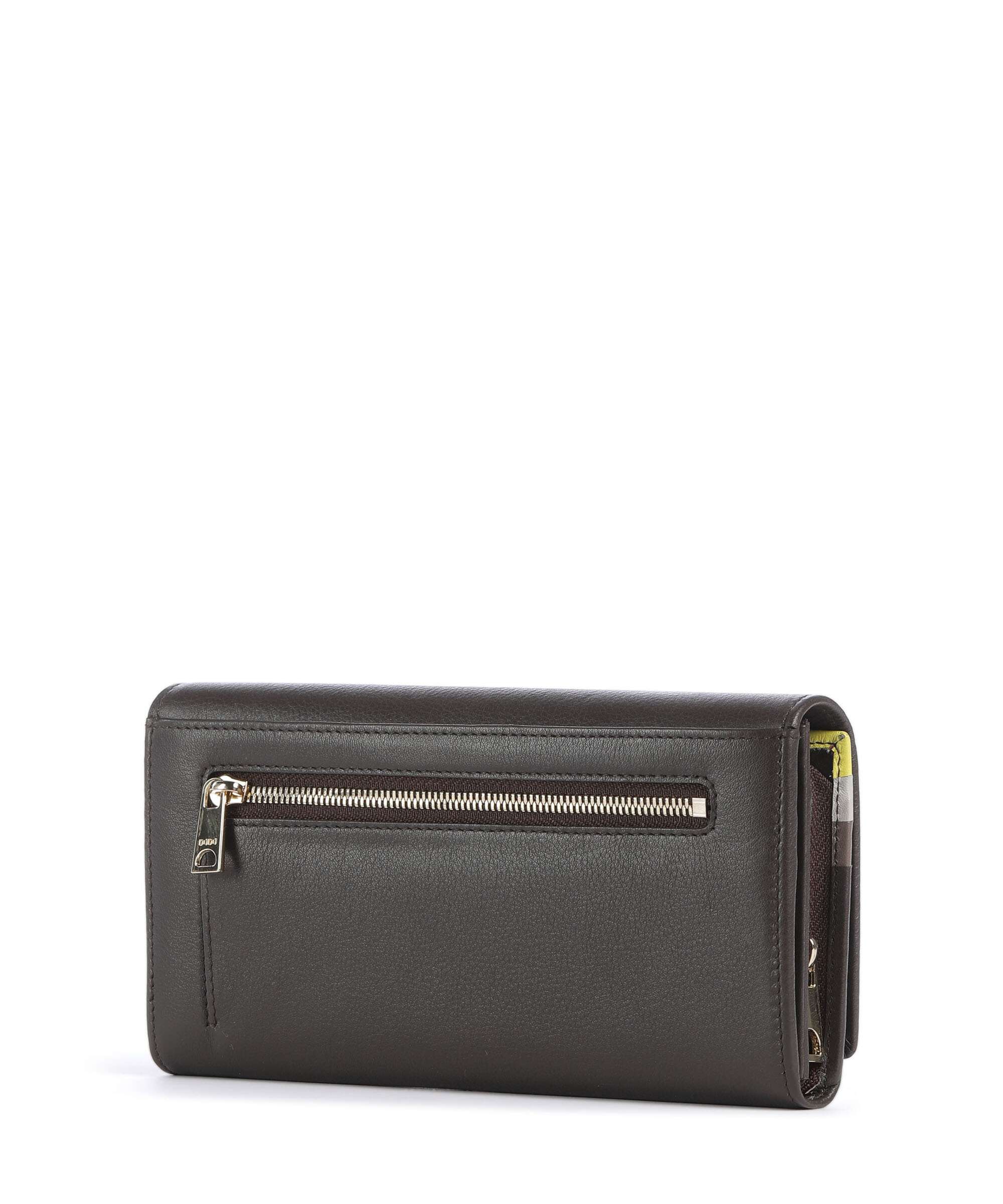 DuDu Bags Madeira RFID Wallet coffee brown