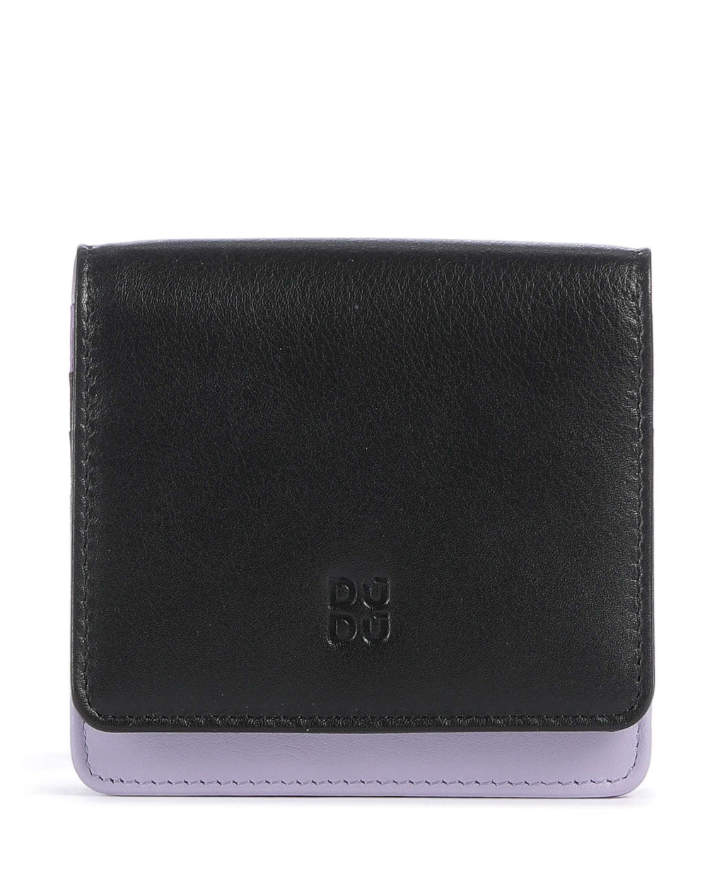 DuDu Bags Flores Wallet black lavender
