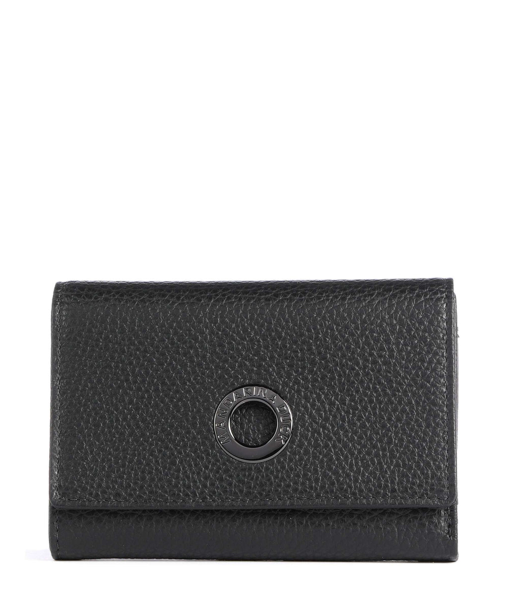 Mandarina Duck Mellow Leather Wallet nero