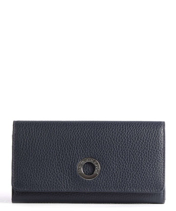 Mandarina Duck Mellow Leather Wallet dress blue