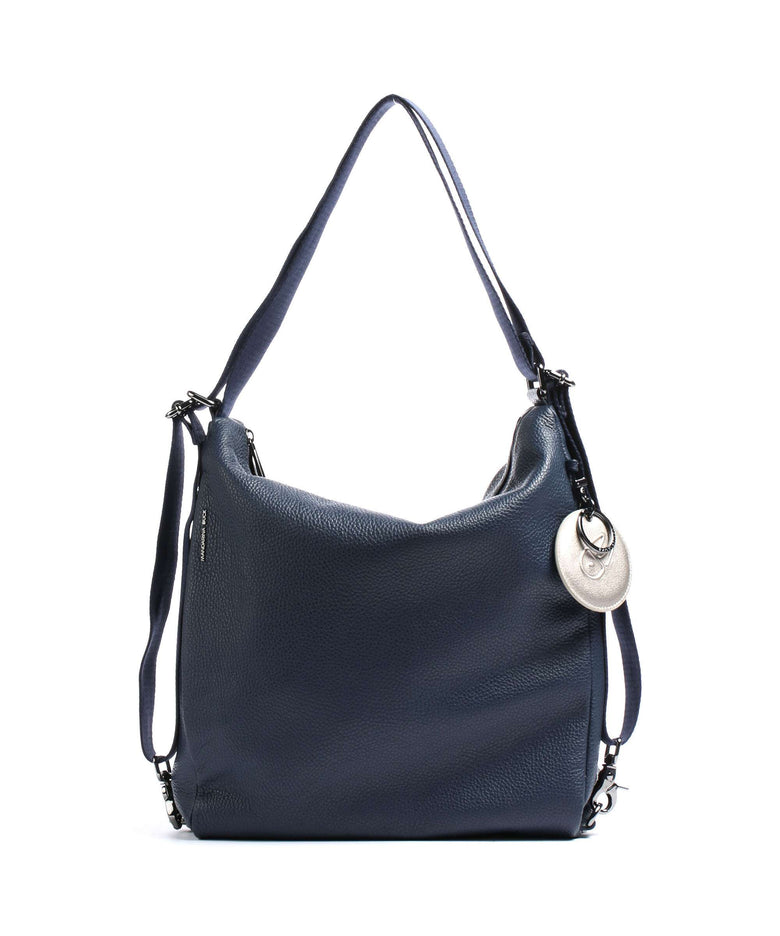 Mandarina Duck Mellow Leather Backpack bag dress blue