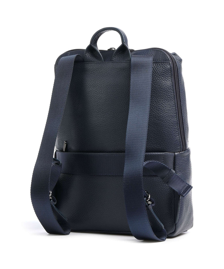 Mandarina Duck Mellow Leather Backpack dress blue
