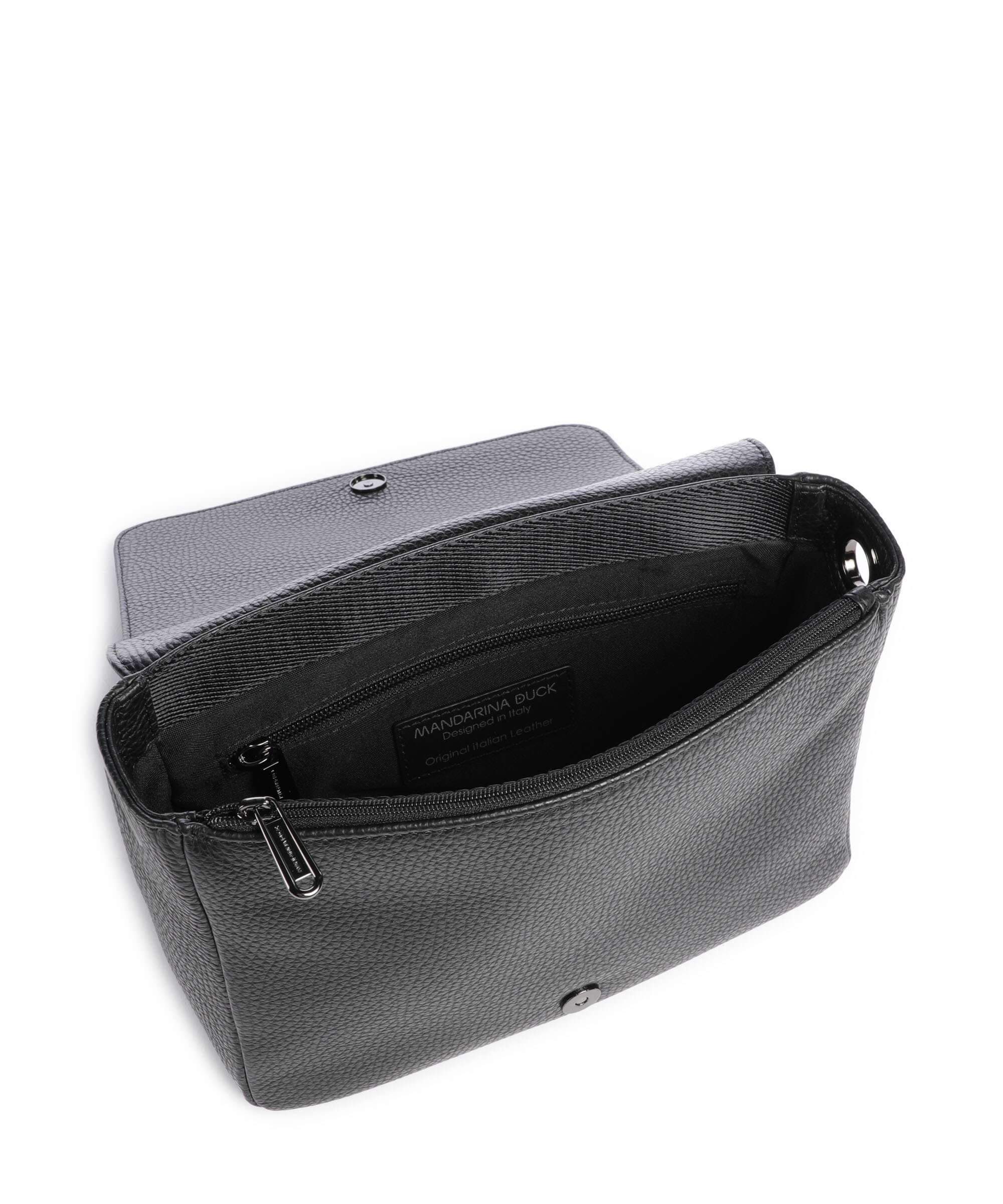 Mandarina Duck Mellow Leather Shoulder bag nero