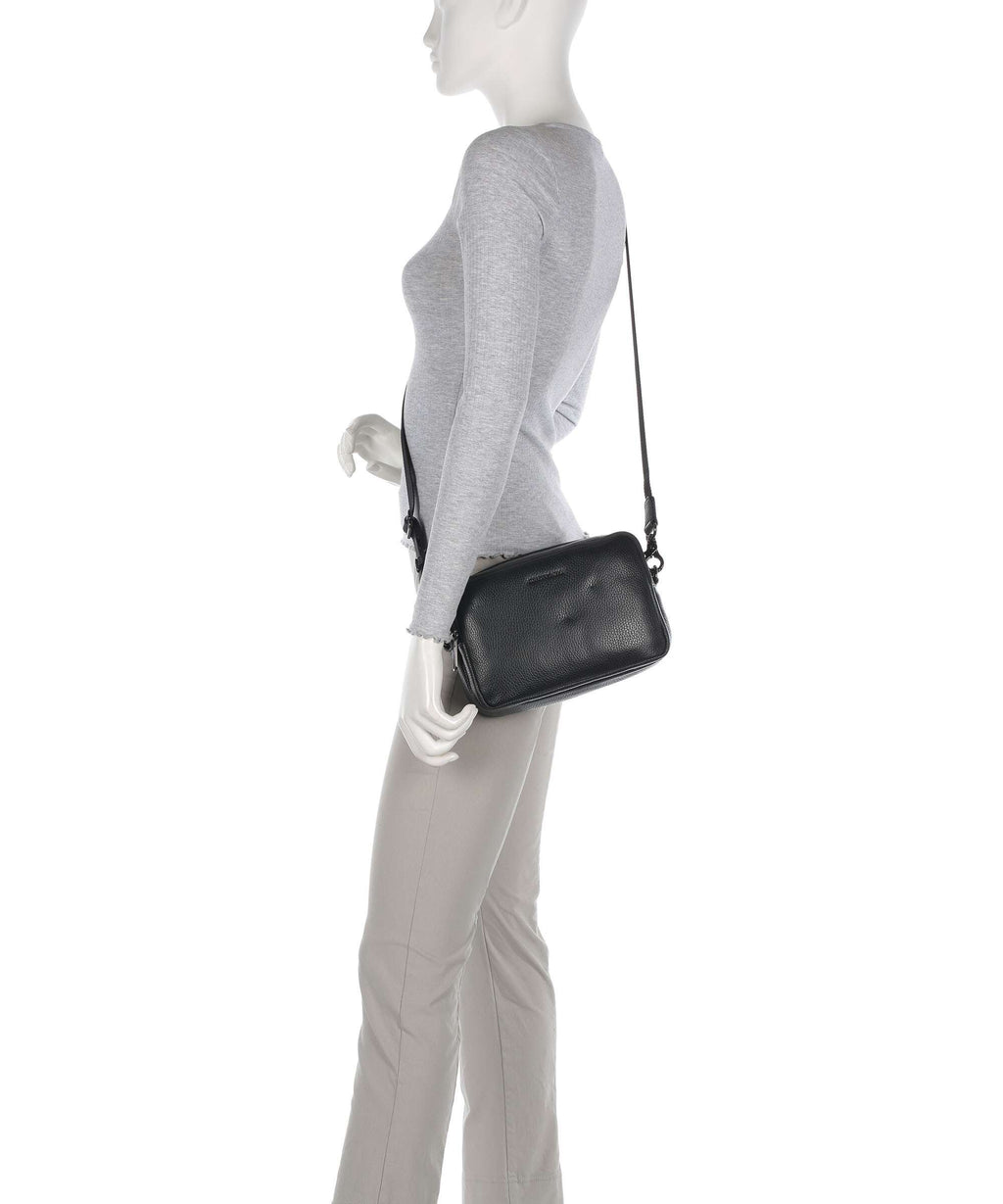 Mandarina Duck Mellow Leather Crossbody bag nero