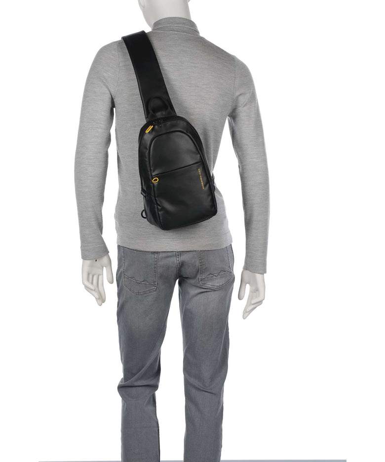 Mandarina Duck Eco Coated Sling bag black