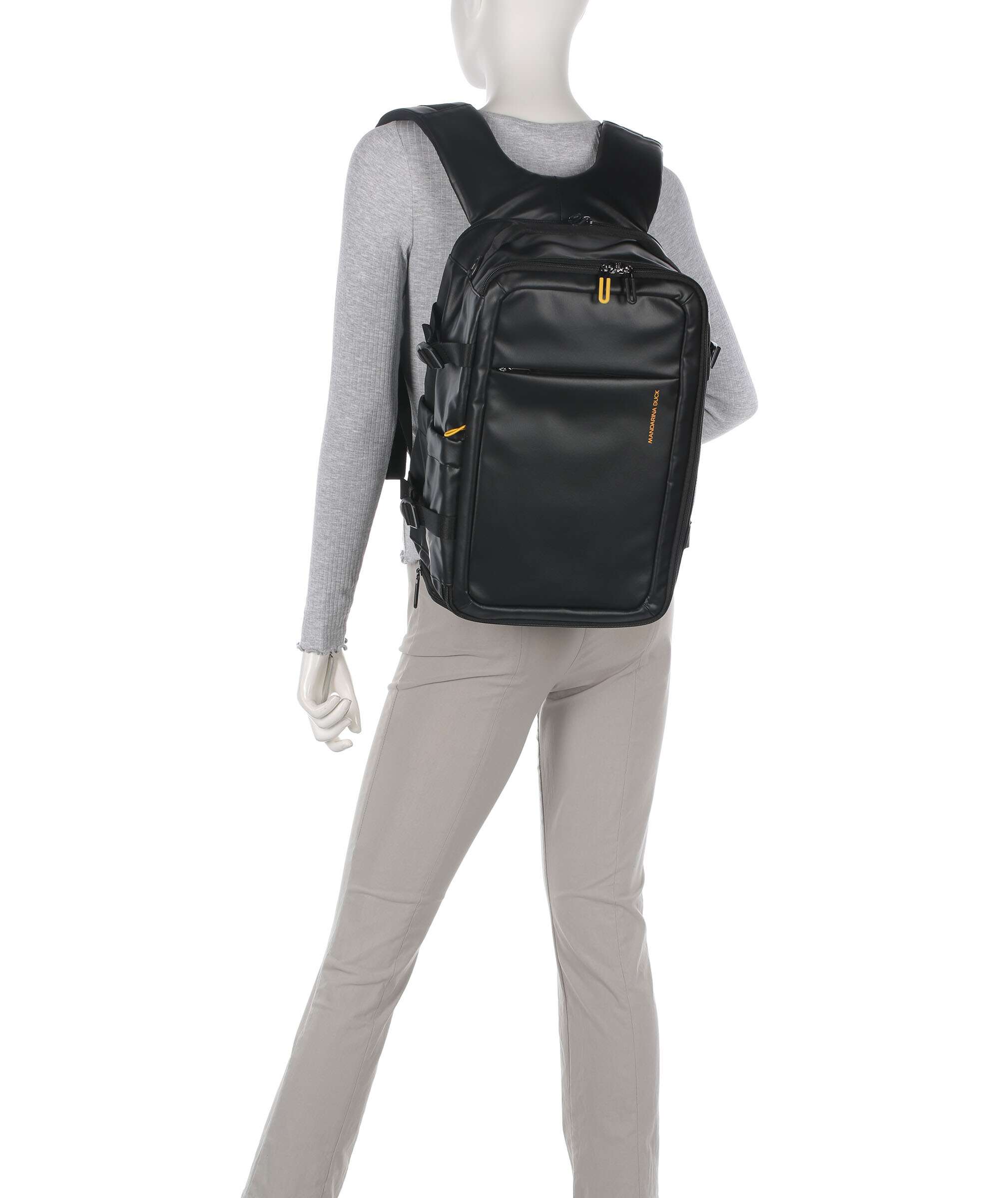Mandarina Duck Eco Coated Backpack black