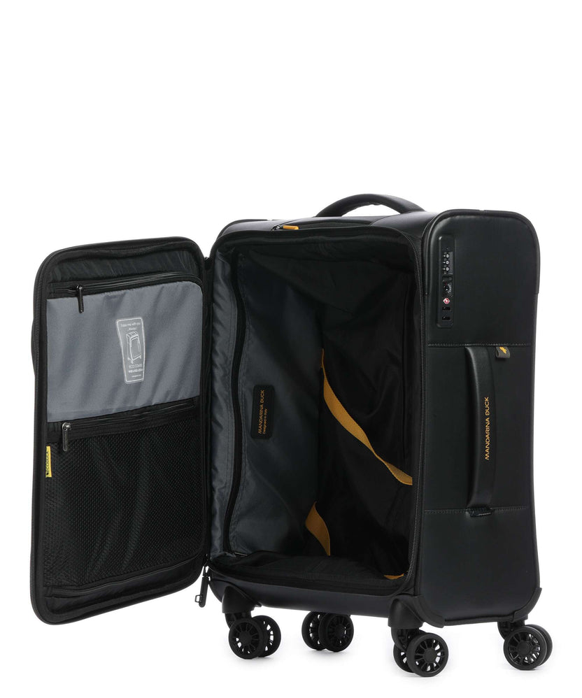 Mandarina Duck Eco Coated Spinner (4 wheels) black