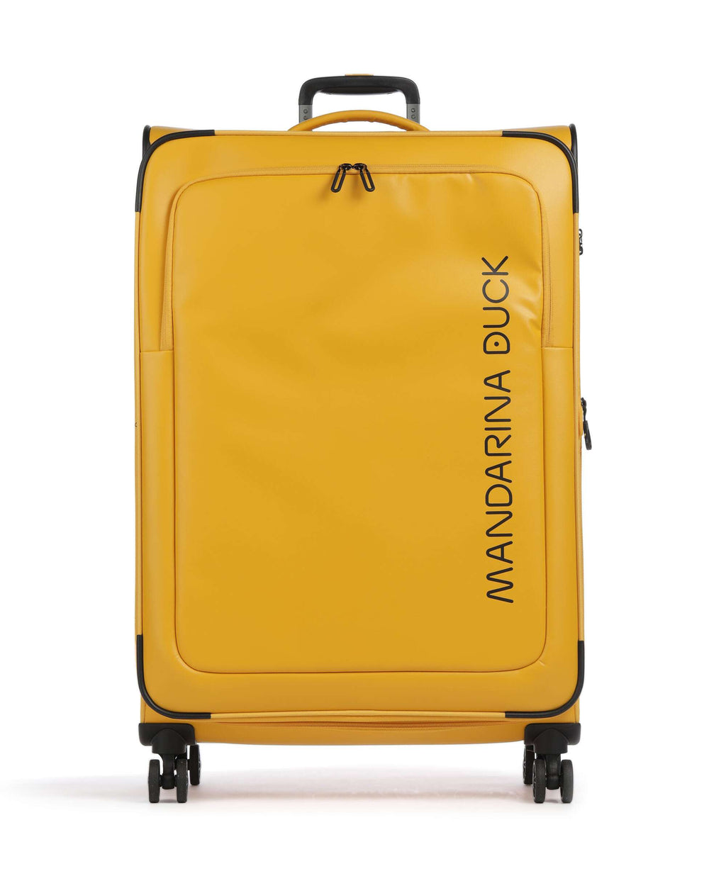 Mandarina Duck Eco Coated Spinner (4 wheels) duck yellow