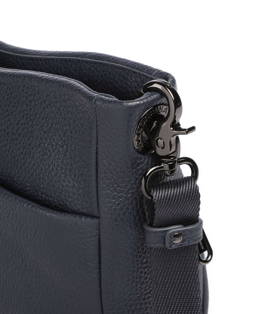 Mandarina Duck Mellow Leather Crossbody bag dress blue