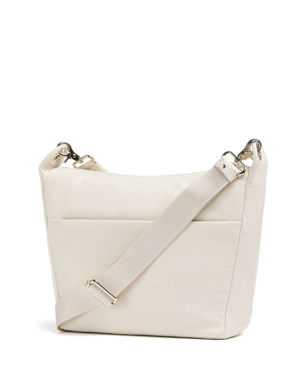 Mandarina Duck Mellow Leather Crossbody bag almond
