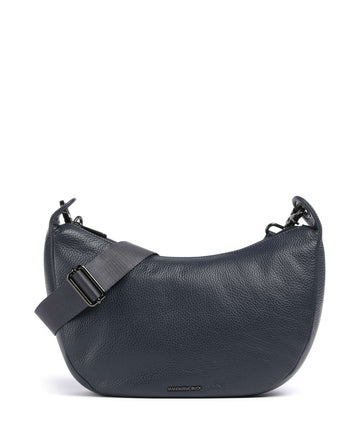 Mandarina Duck Mellow Leather Borsa a spalla dress blue