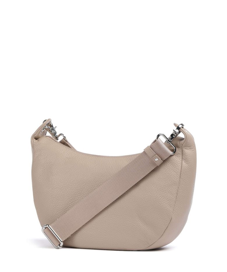 Mandarina Duck Mellow Leather Shoulder bag warm taupe