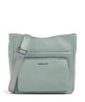 Mandarina Duck Mellow Leather Crossbody bag iceberg green