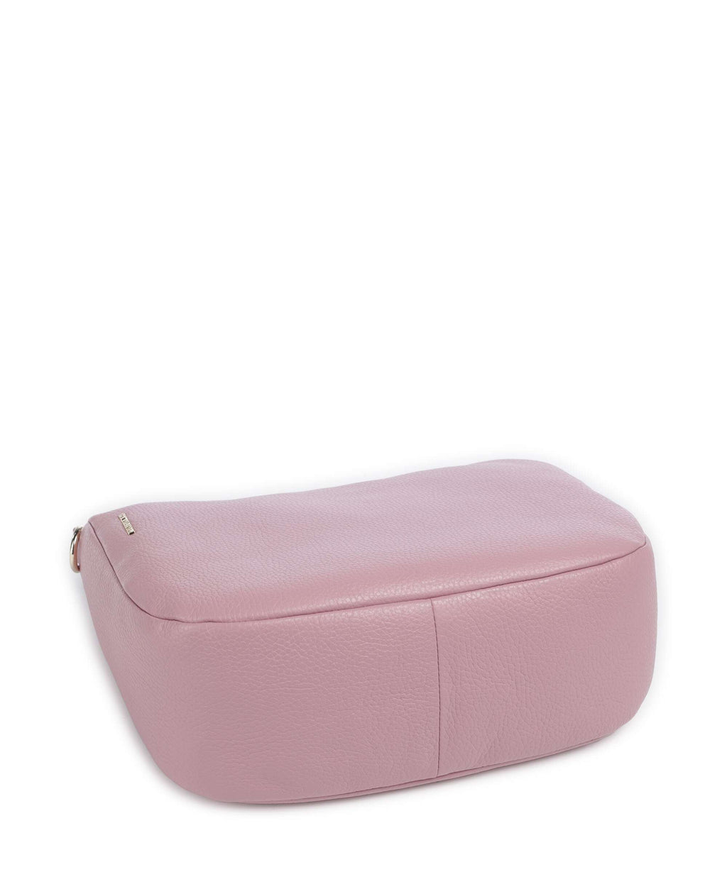 Mandarina Duck Mellow Leather Crossbody bag lilac rose