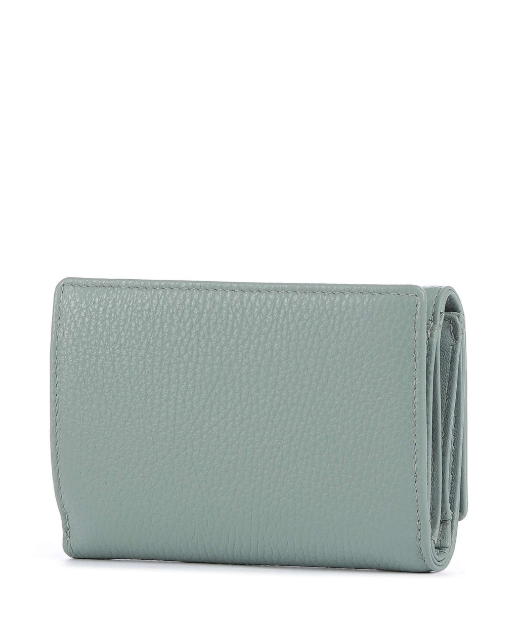Mandarina Duck Mellow Leather Wallet iceberg green