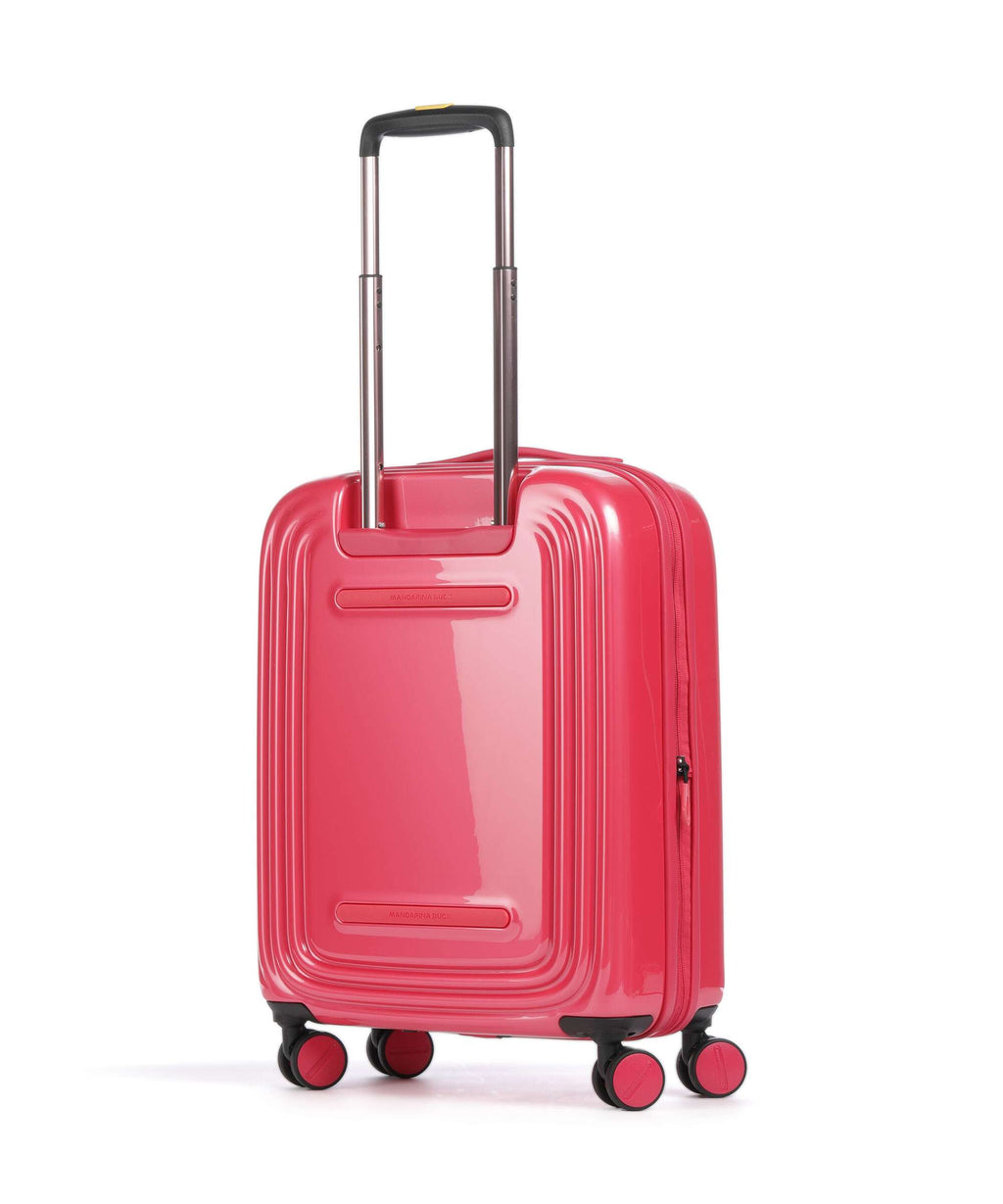 Mandarina Duck Logoduck+ Metal Spinner (4 wheels) raspberry