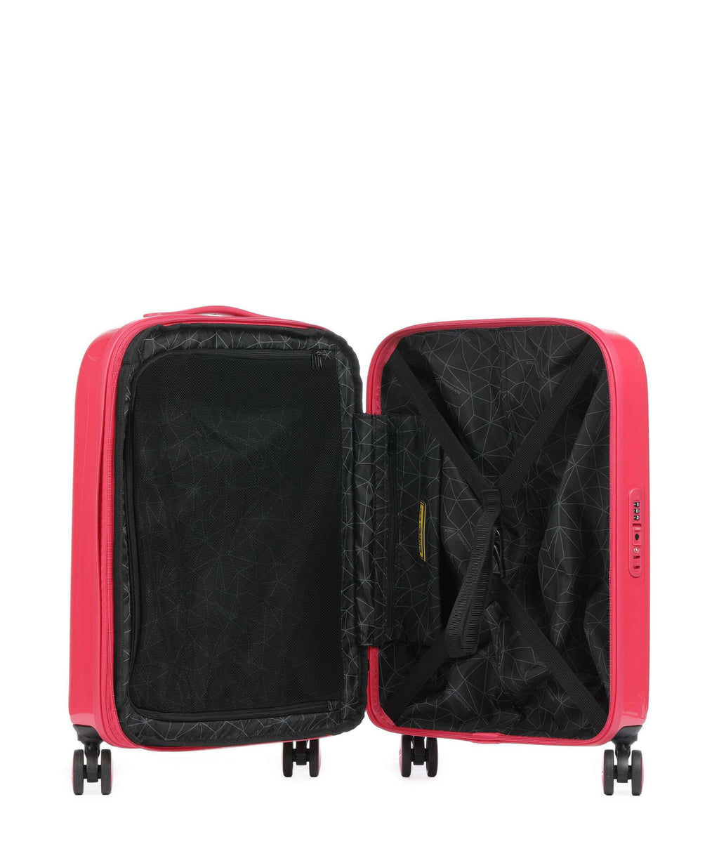 Mandarina Duck Logoduck+ Metal Spinner (4 wheels) raspberry