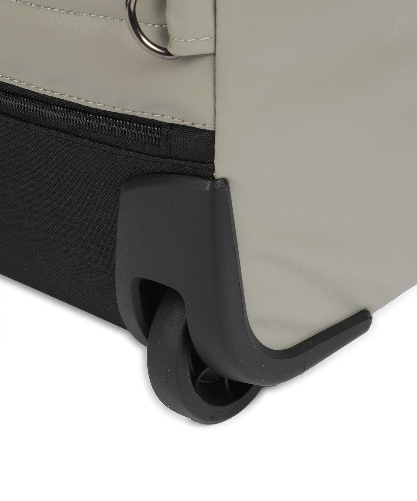 Mandarina Duck Eco Coated Backpack with wheels mud