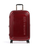 Mandarina Duck Logoduck+ Metal Valigia trolley (4 ruote) red metal