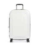 Mandarina Duck Logoduck+ Valigia trolley (4 ruote) blanc