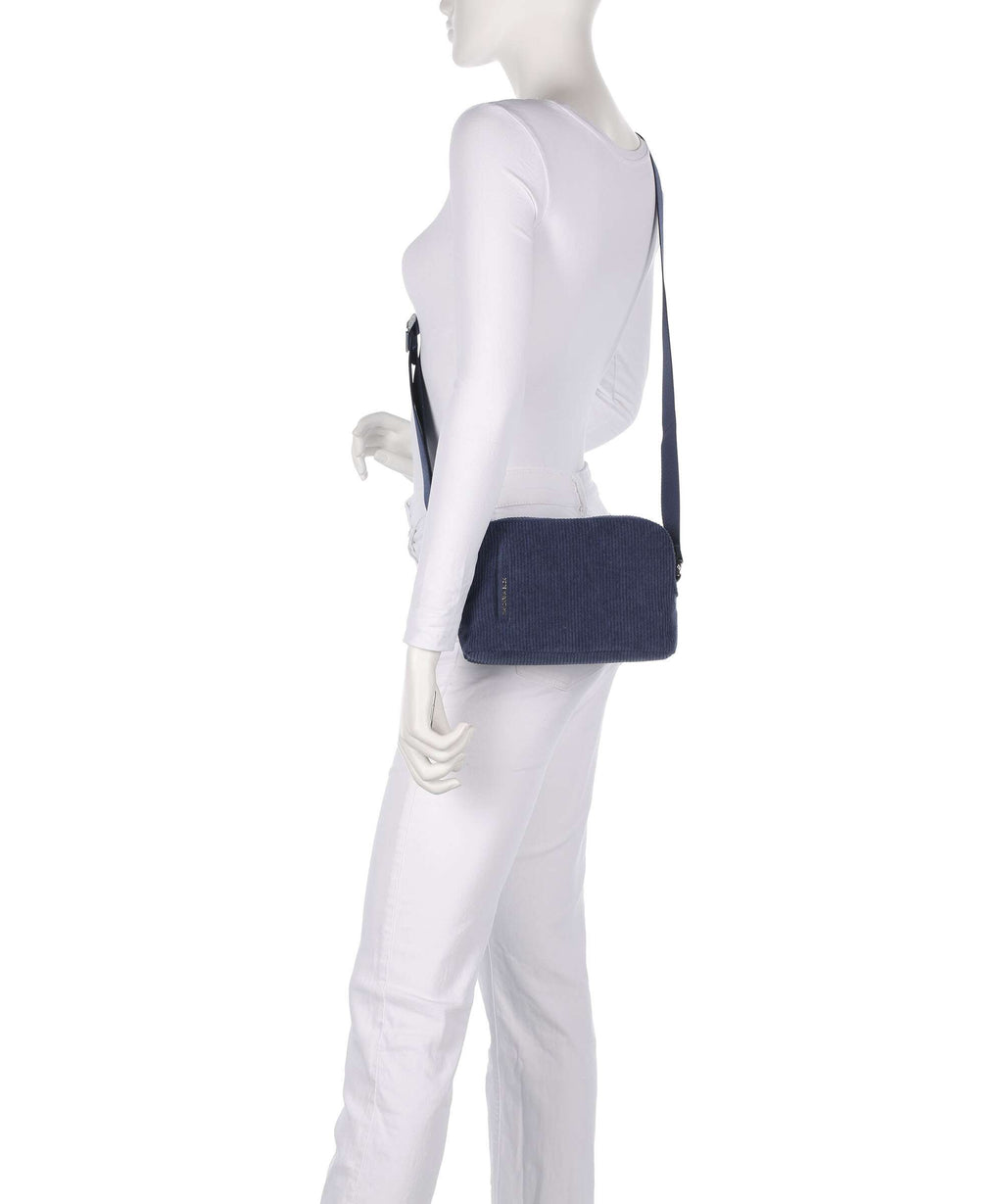 Mandarina Duck Hunter Velvet Crossbody bag blue wing