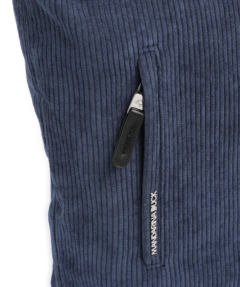 Mandarina Duck Hunter Velvet Shoulder bag blue wing