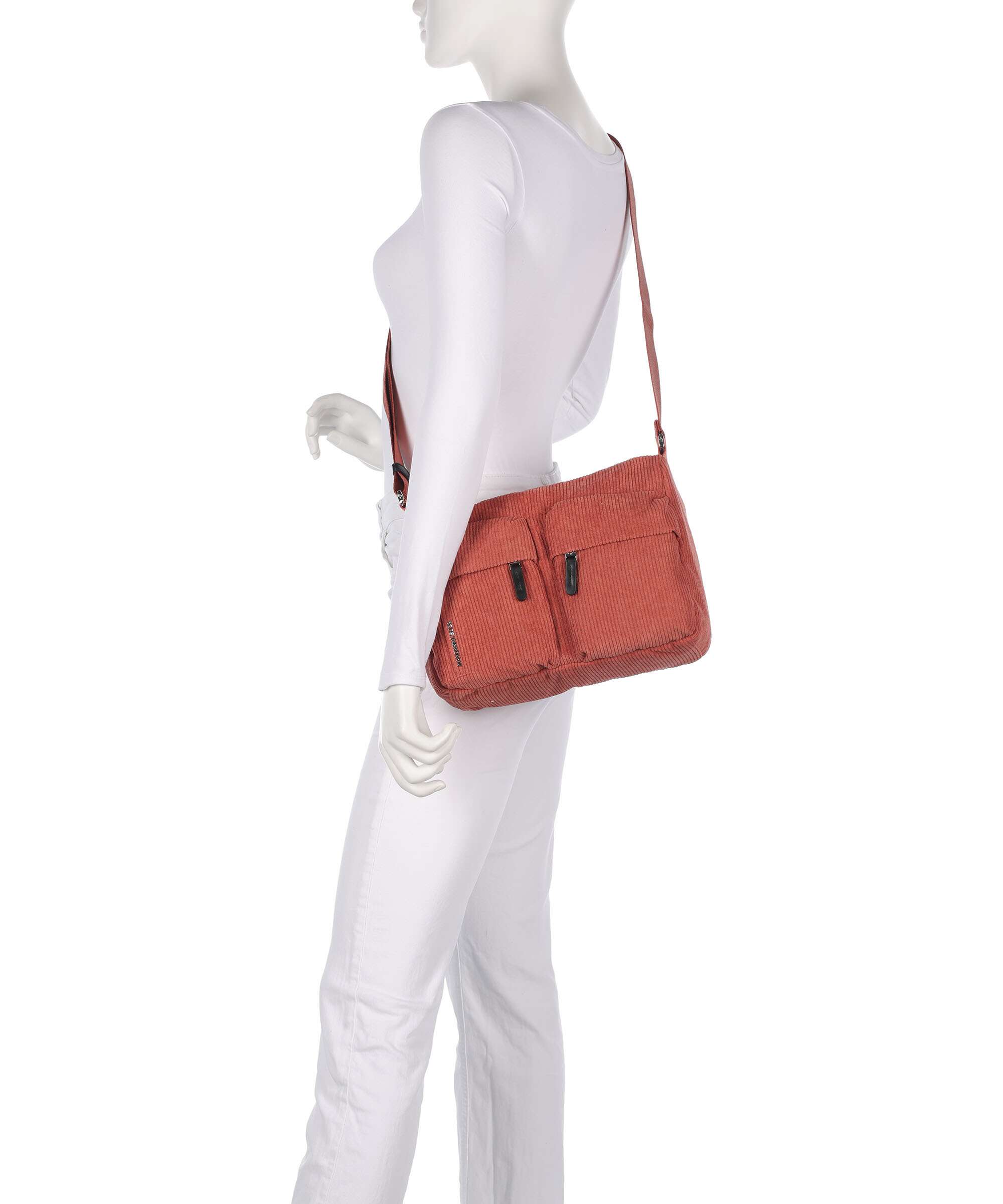 Mandarina Duck Hunter Velvet Crossbody bag winter rose