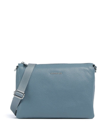 Mandarina Duck Mellow Leather Borsa a tracolla iron
