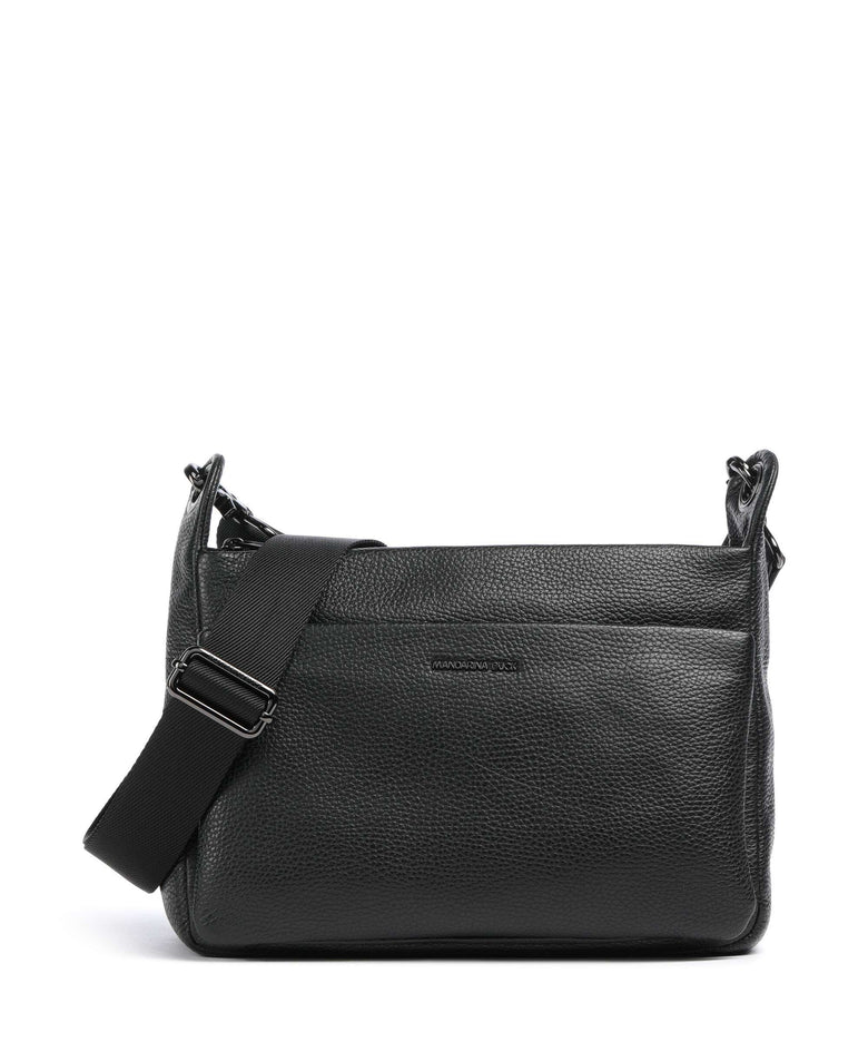 Mandarina Duck Mellow Leather Shoulder bag nero