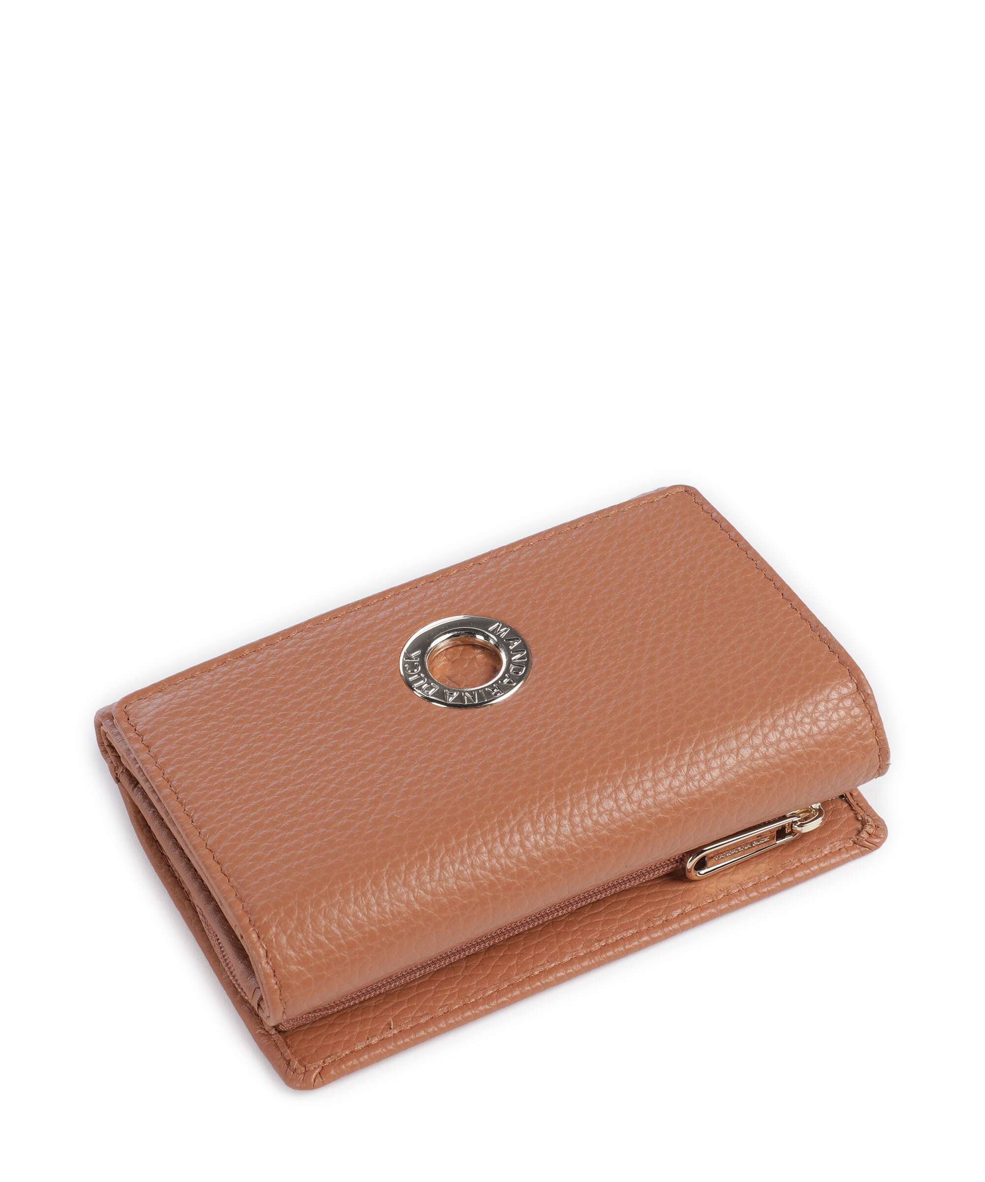 Mandarina Duck Mellow Leather Wallet pecan nut