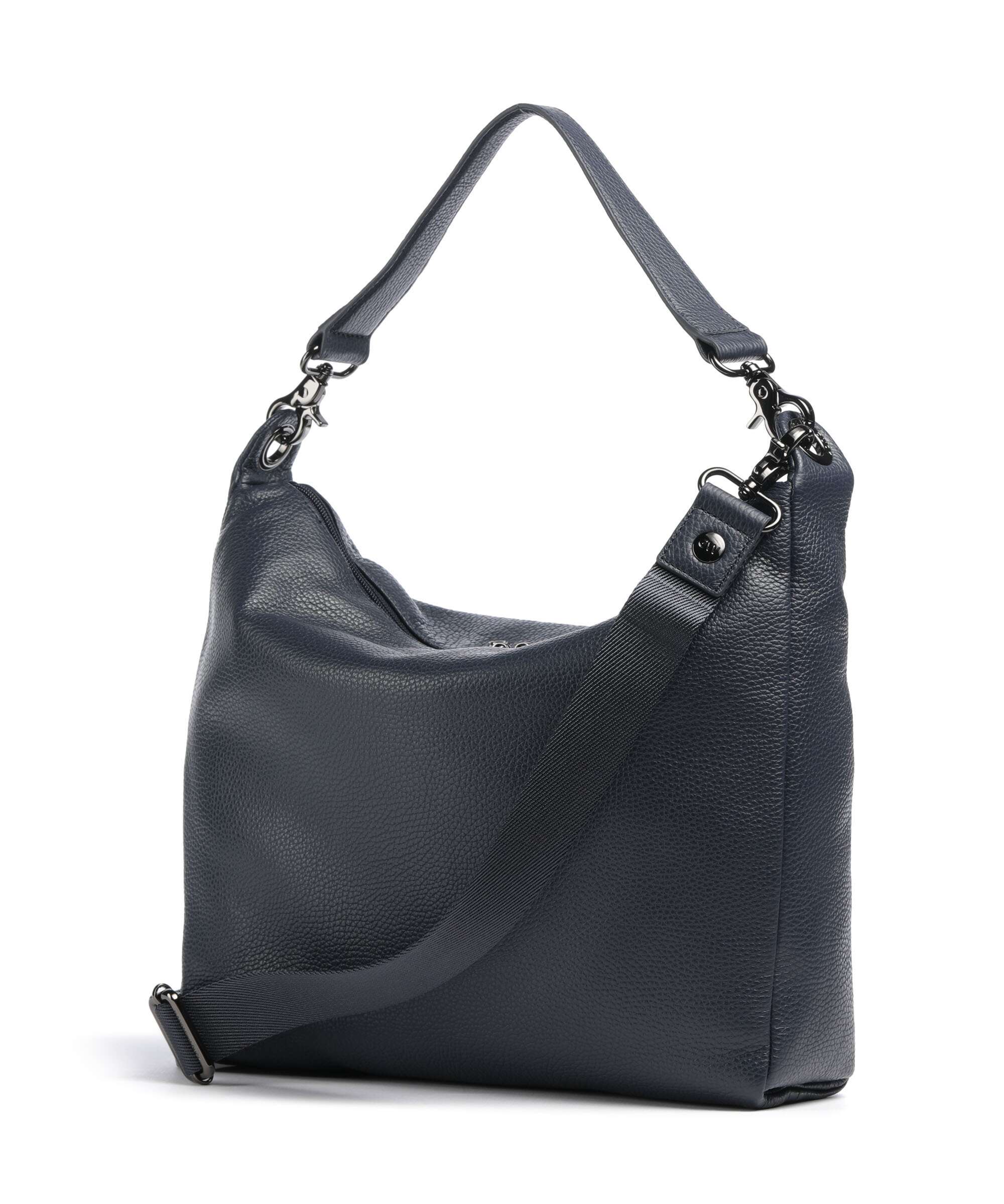 Mandarina Duck Mellow Leather Hobo bag dress blue