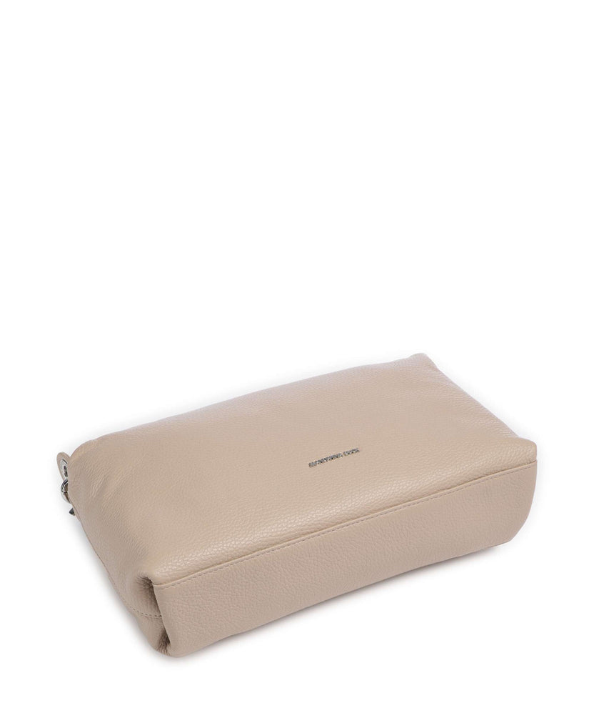 Mandarina Duck Mellow Leather Shoulder bag warm taupe
