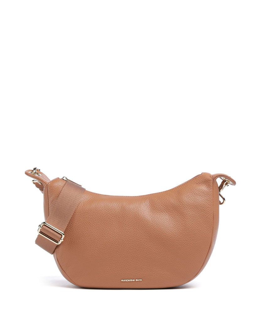 Mandarina Duck Mellow Leather Shoulder bag pecan nut