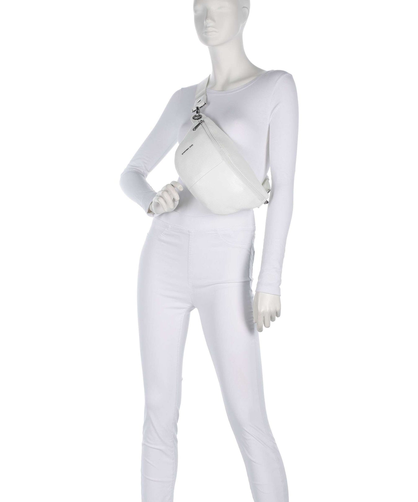 Mandarina Duck Mellow Leather Fanny pack blanc