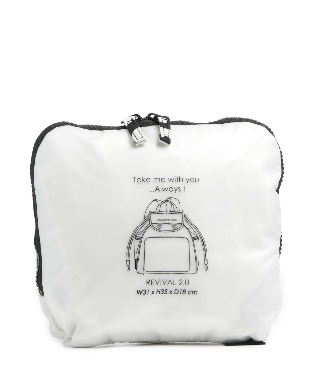 Mandarina Duck Revival Moire Backpack moire