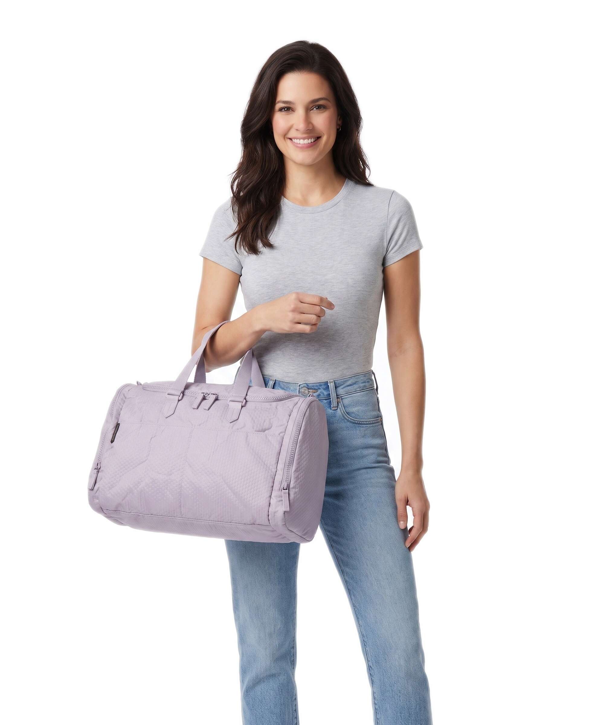 Mandarina Duck Revival 2.0 Weekend bag frosty lilac