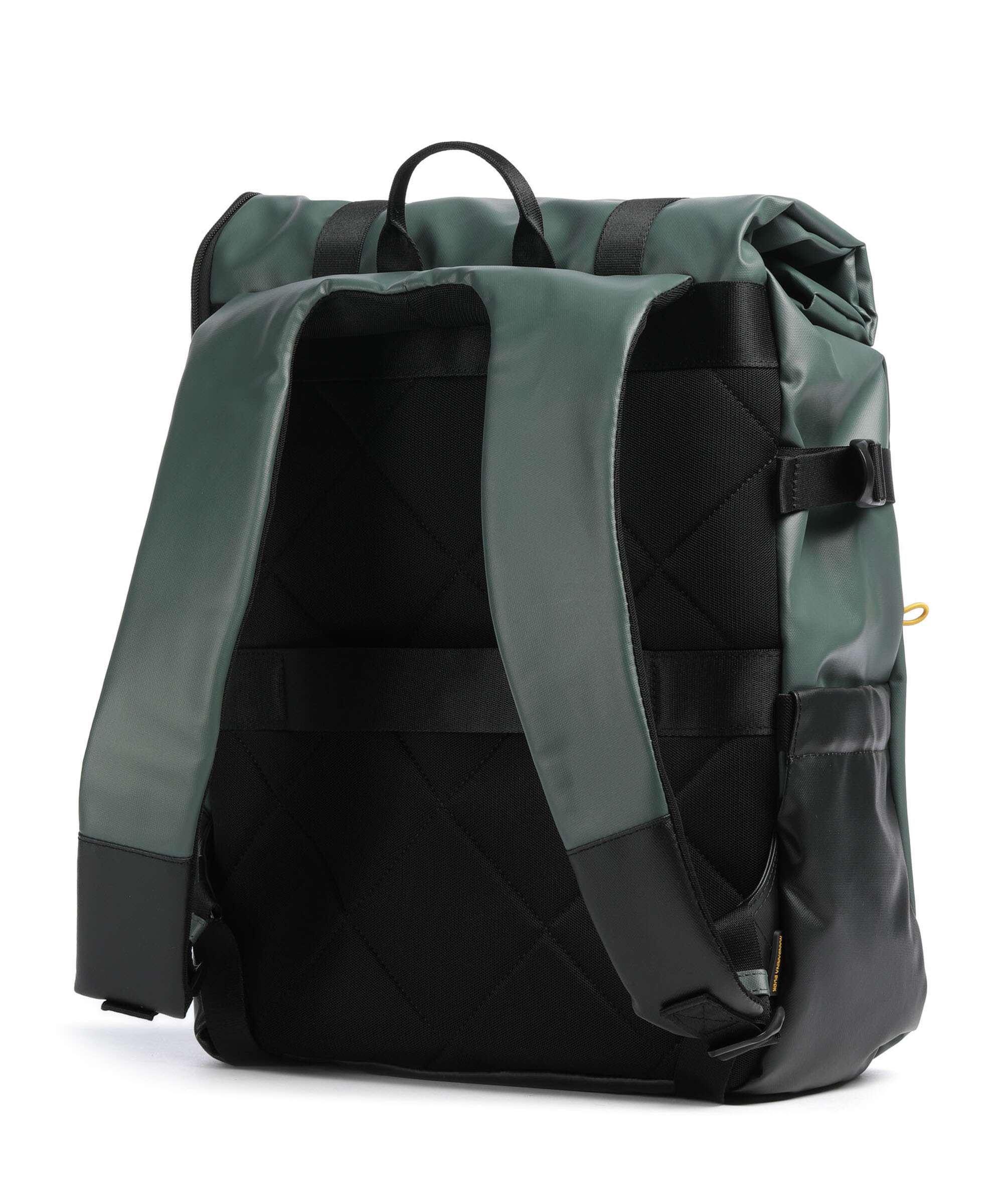Mandarina Duck Eco Coated Laptop backpack deep green