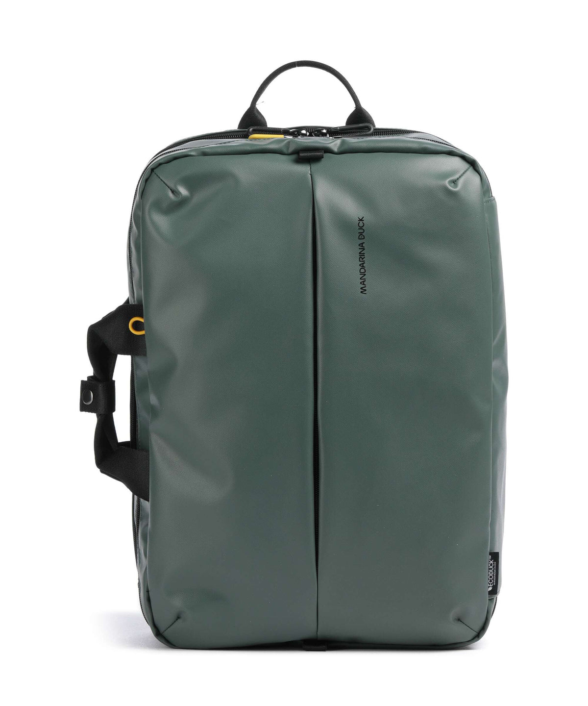 Mandarina Duck Eco Coated Backpack bag deep green