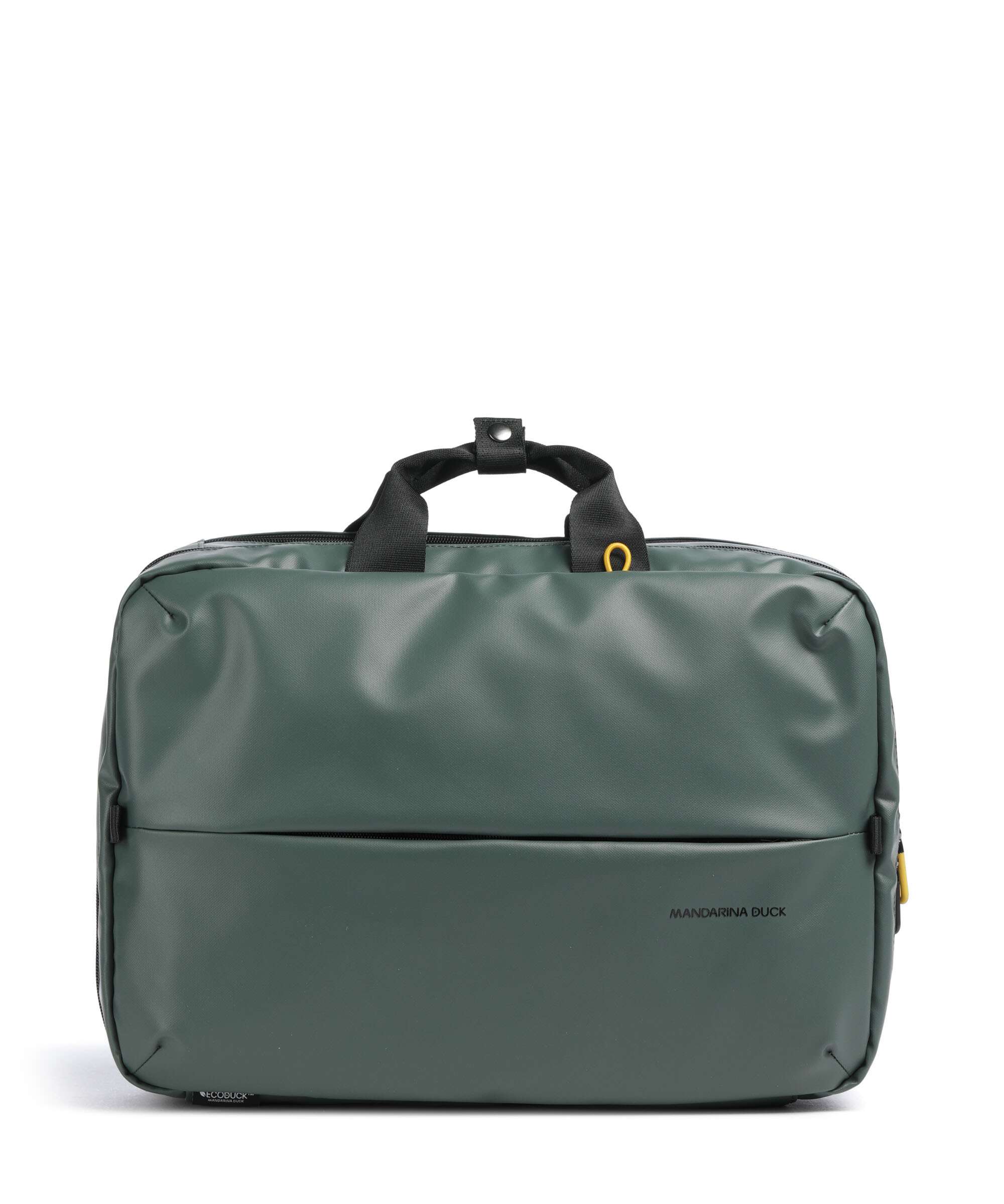 Mandarina Duck Eco Coated Backpack bag deep green