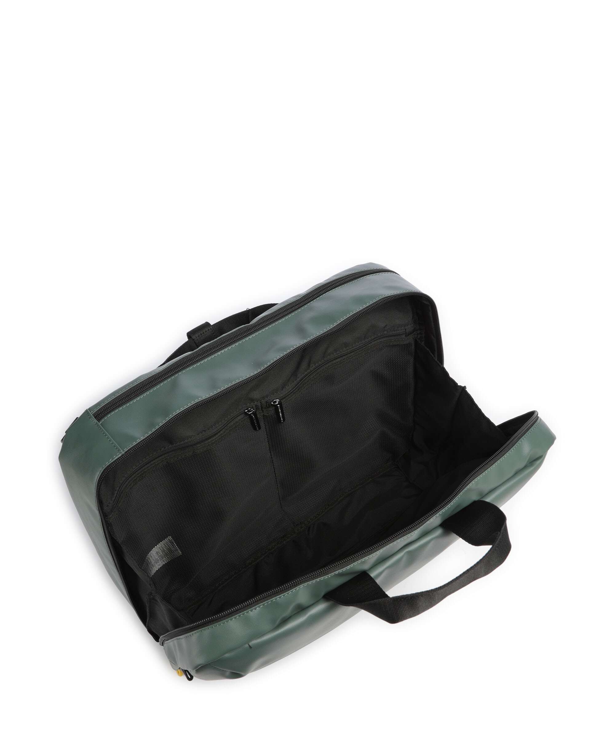 Mandarina Duck Eco Coated Backpack bag deep green