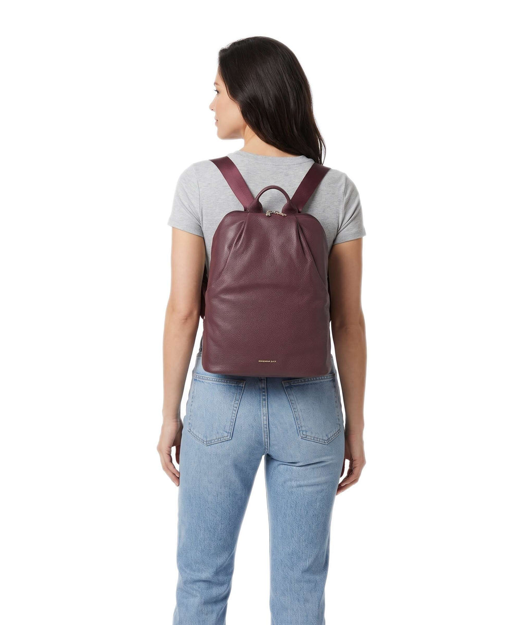 Mandarina Duck Mellow Leather Backpack sin