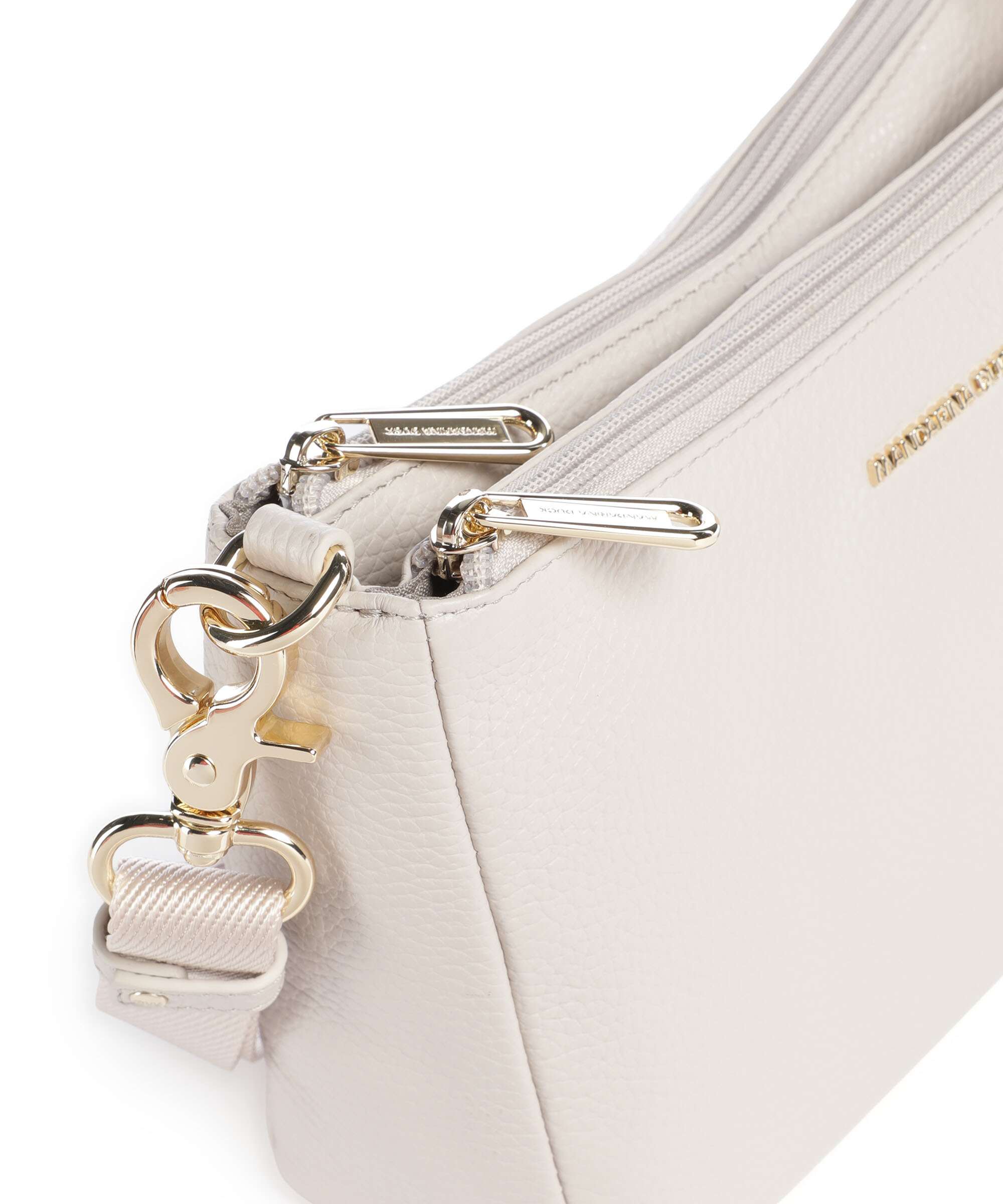 Mandarina Duck Mellow Leather Crossbody bag cocoon