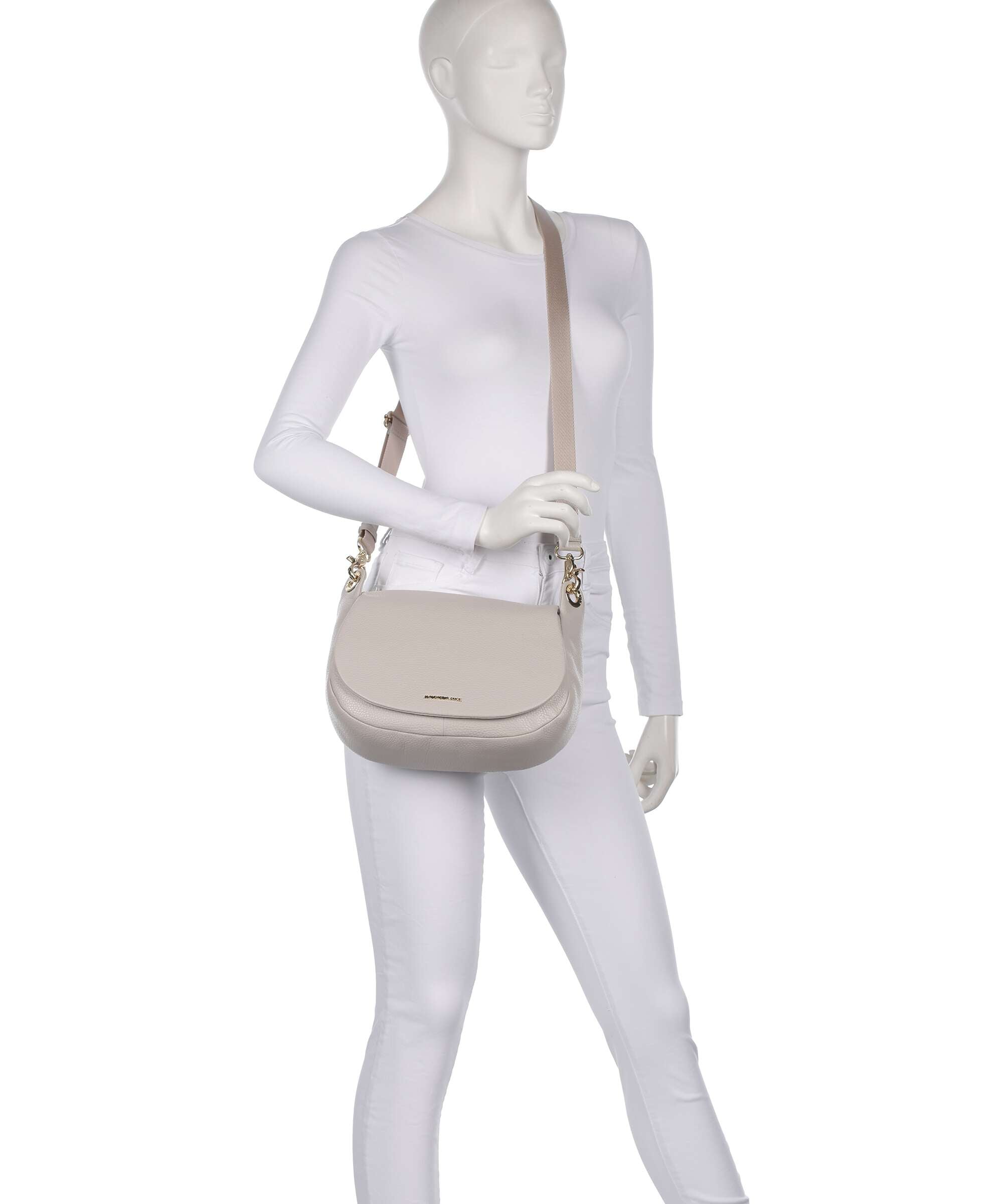 Mandarina Duck Mellow Leather Shoulder bag cocoon