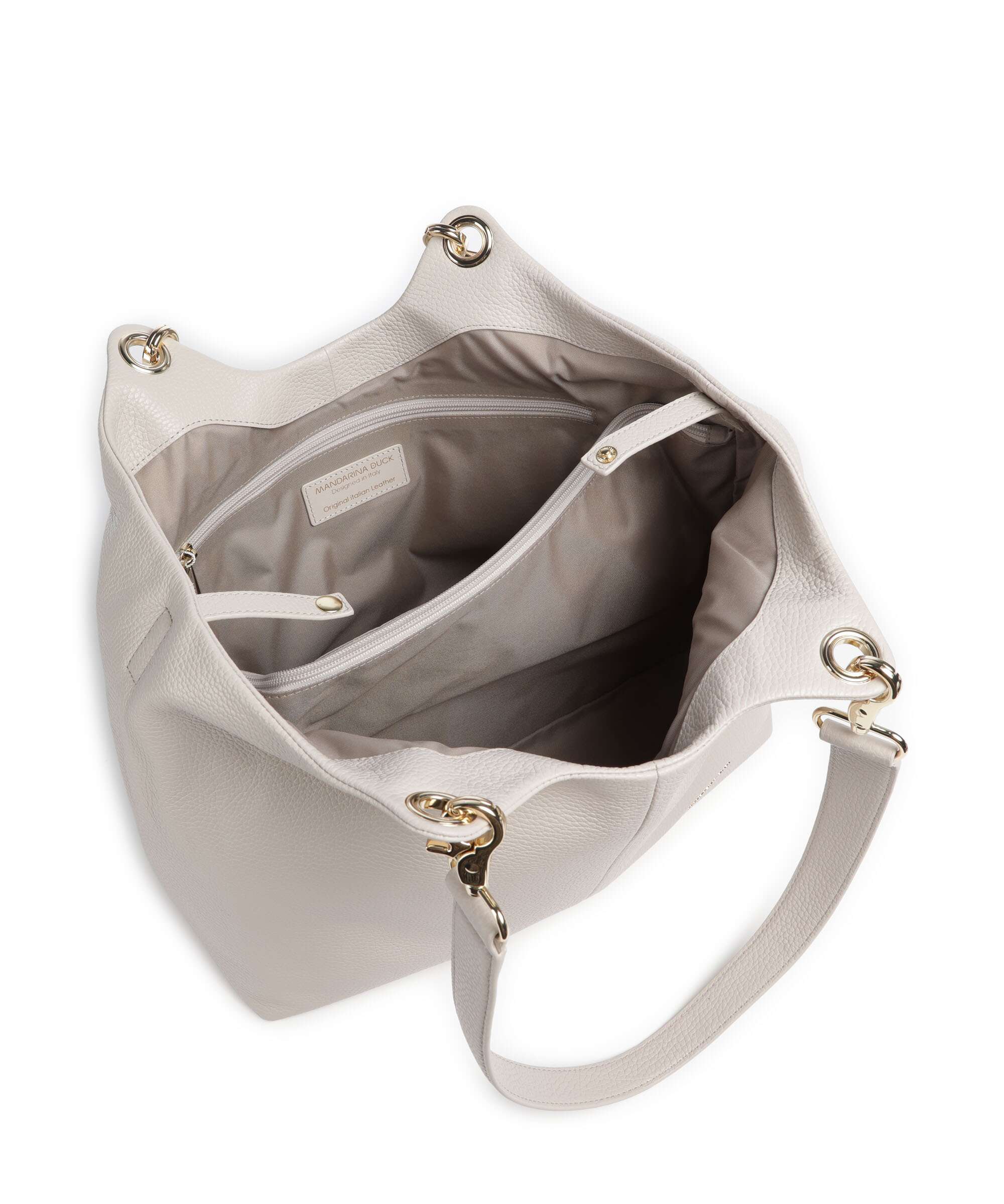 Mandarina Duck Mellow Leather Tote bag cocoon